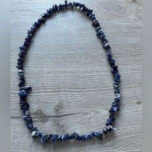 💥 3 for $10 💜 Sodalite Natural Blue Necklace 30”